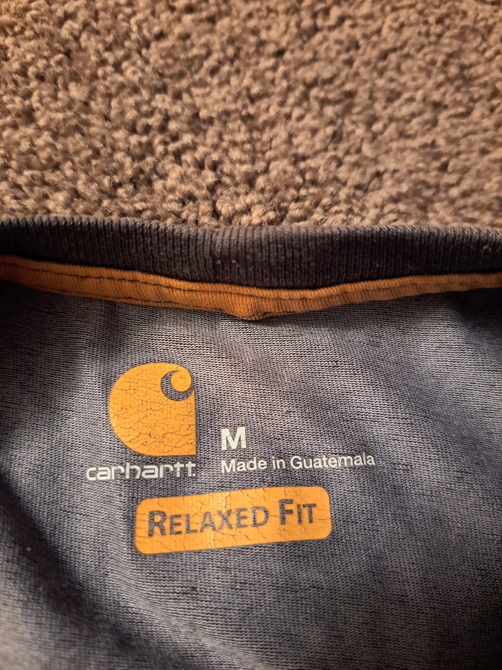 Carhartt Force Delmont Relaxed Fit Short-Sleeve Pocket T-Shirt With Logo - Picture 7 of 8